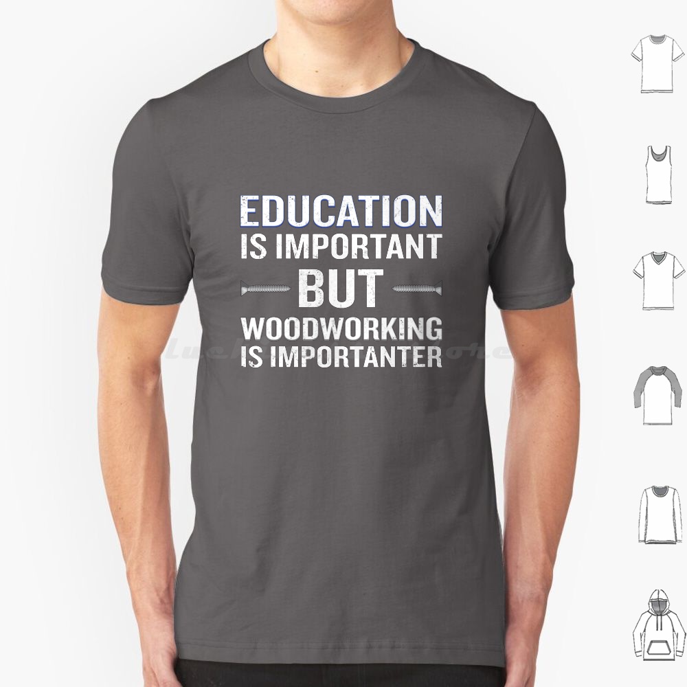 Woodworking Quotes Funny - Camiseta Engraçada para Carpinteiro com Estampa