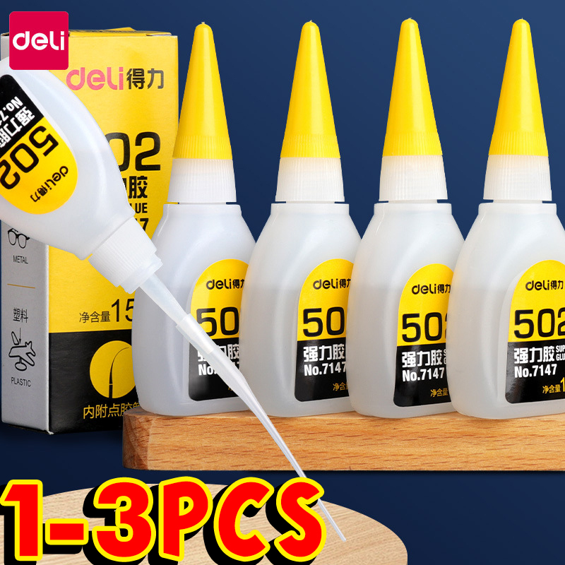 Woodworking Quick Glue - 1-3 pces deli 502 super cola