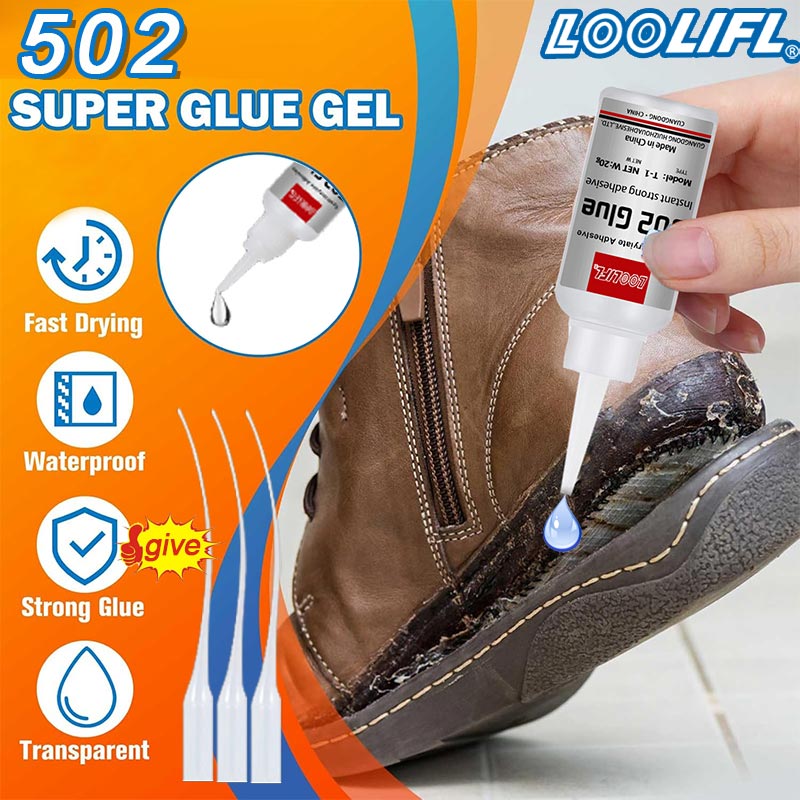 Woodworking Quick Glue - 1-3pcs,20ml,502 super cola, cola de cianoacrilato