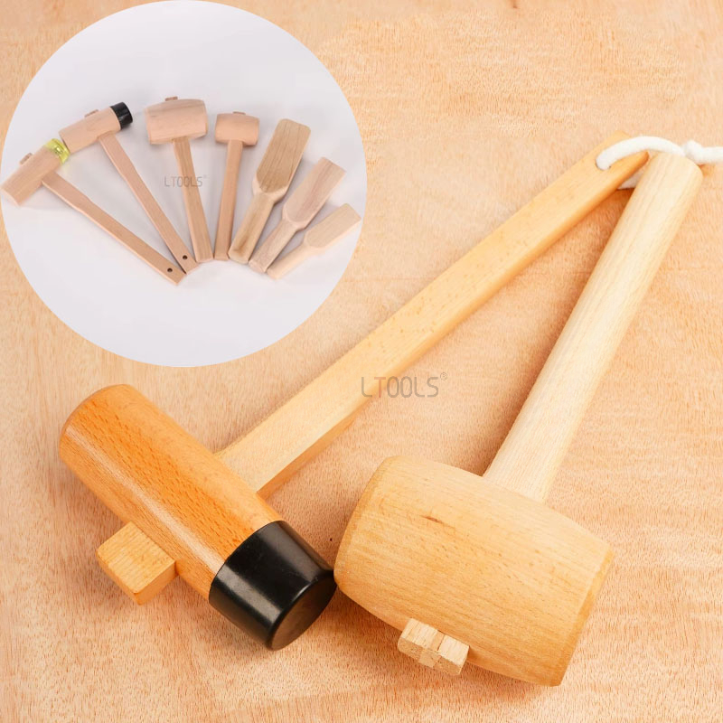 Woodworking Hammer - Martelo de faia para carpintaria, vara