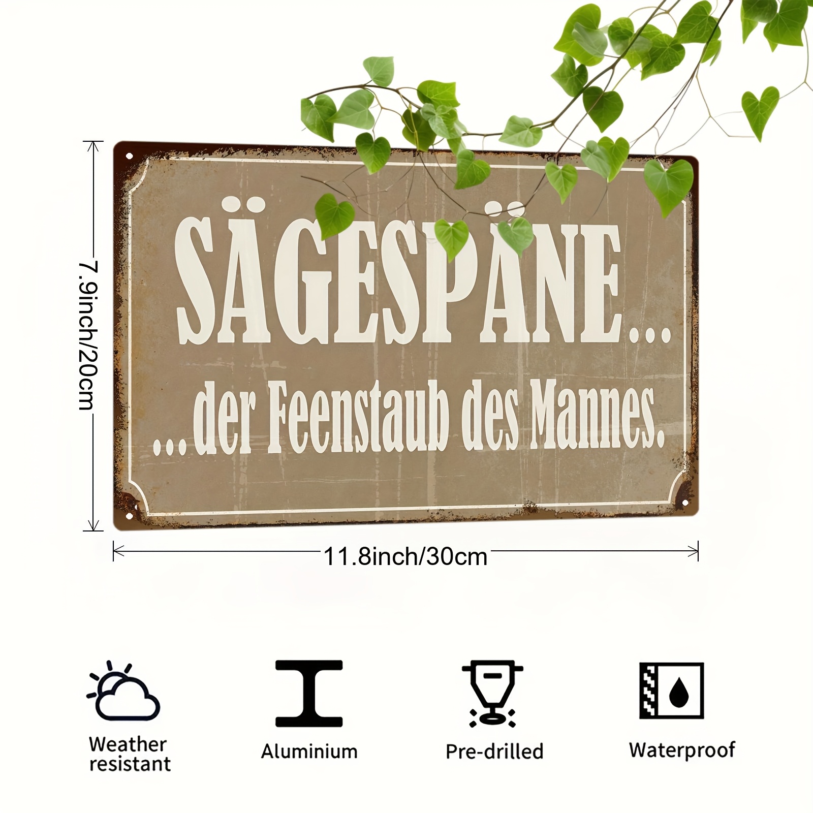 Placa de Metal Vintage com a F - Woodworking Quotes Funny avaliação e preço