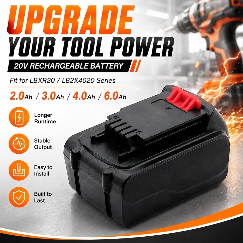 Bateria de Substituição de Íon - Black+Decker Tool 20V Max avaliação e preço