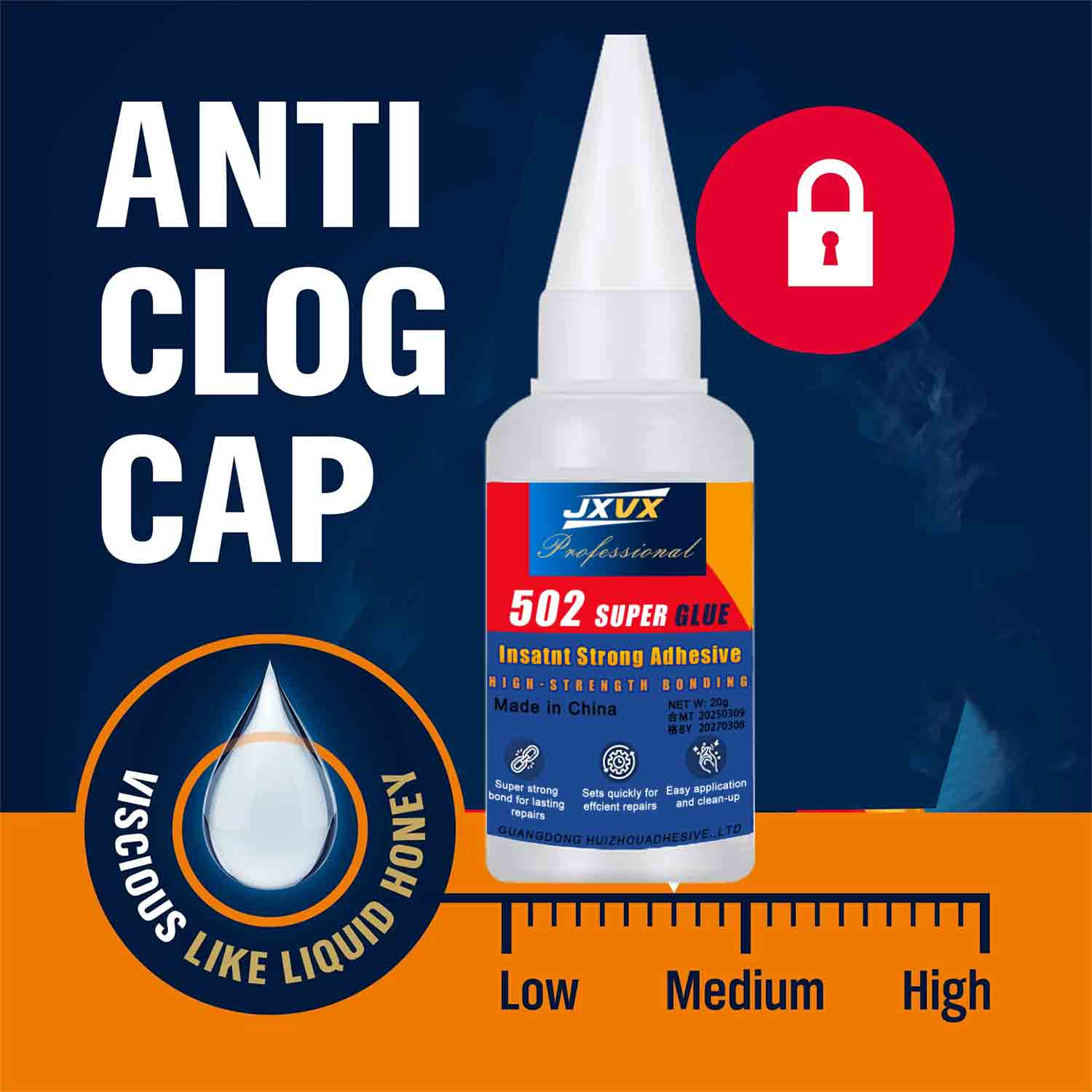 JXVX 1-5 PCs Super cola 502 Ad - Woodworking Quick Glue avaliação e preço