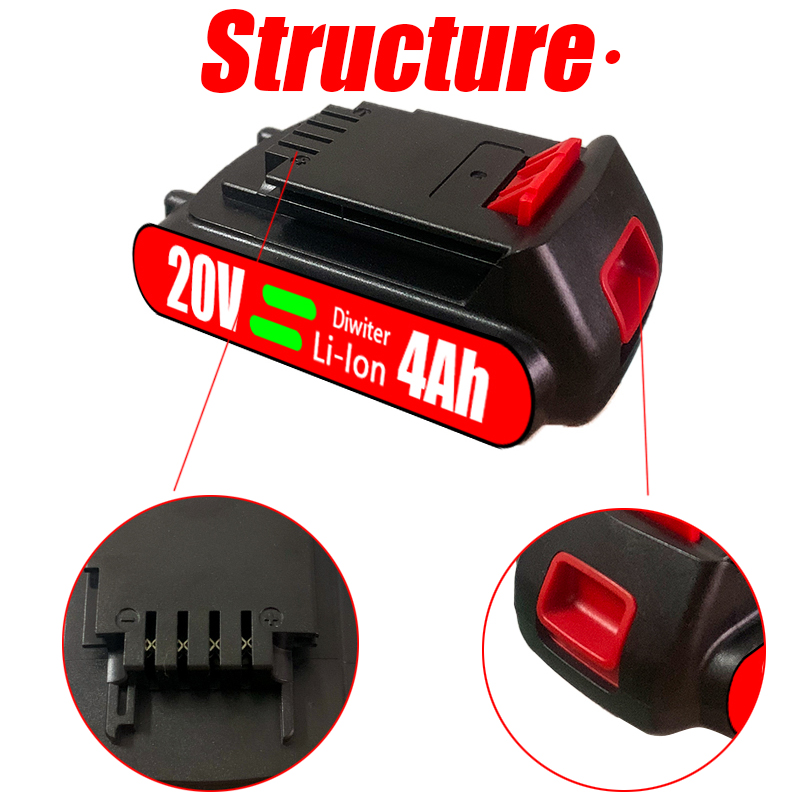 18v 4000mah para black & decke - Black+Decker Tool 20V Max avaliação e preço