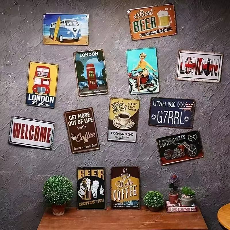 Pintura em Metal 2D Vintage co - Woodworking Quotes Funny avaliação e preço