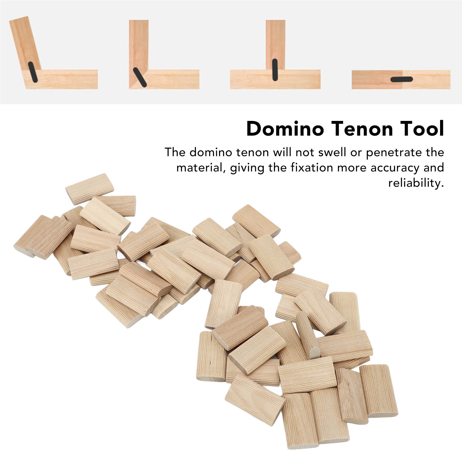 50 Peças de Espigas Domino de  - Woodworking Domino avaliação e preço