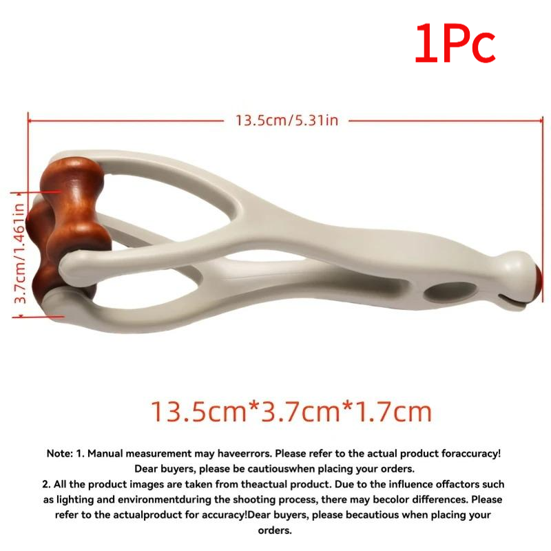 *1PC Massageador de Mão em Mad - Woodworking Therapy avaliação e preço