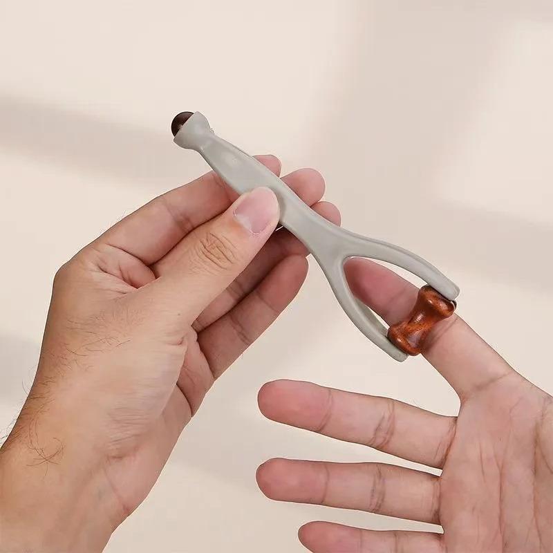 *1PC Massageador de Mão em Mad - Woodworking Therapy avaliação e preço