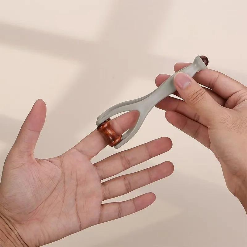 *1PC Massageador de Mão em Mad - Woodworking Therapy avaliação e preço
