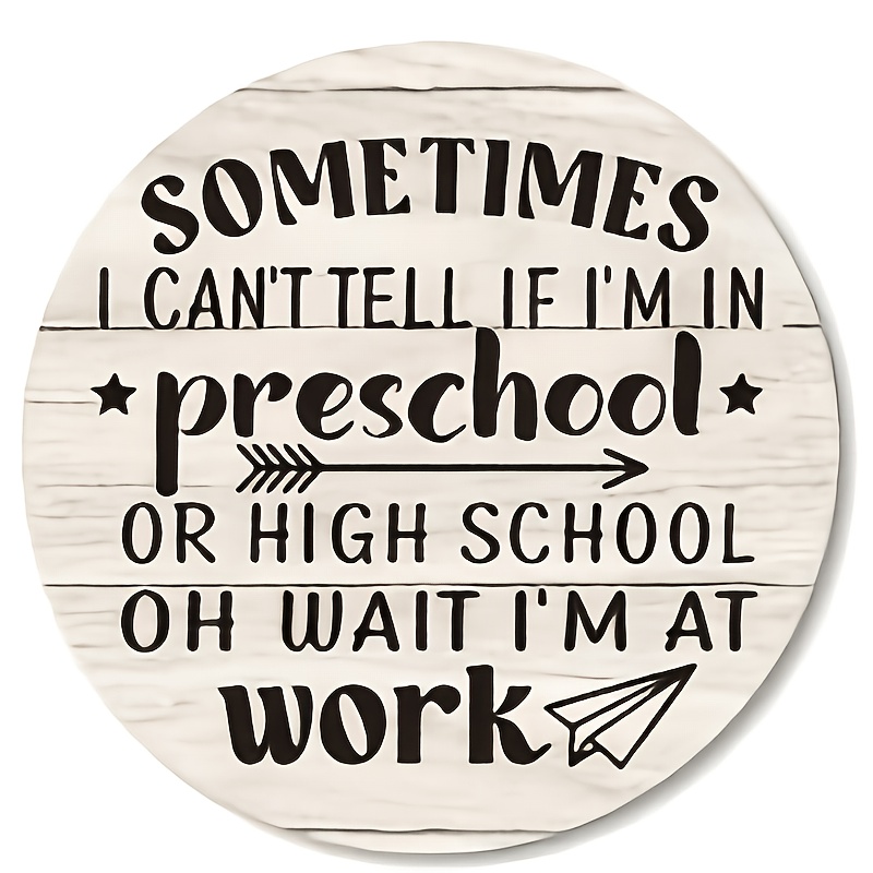 Placas de Parede Redondas de M - Woodworking Quotes Funny avaliação e preço